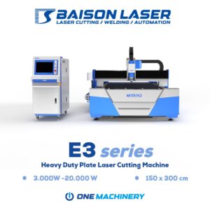 Mesin Laser Cutting Plat Heavy Duty E3 series Baison 1