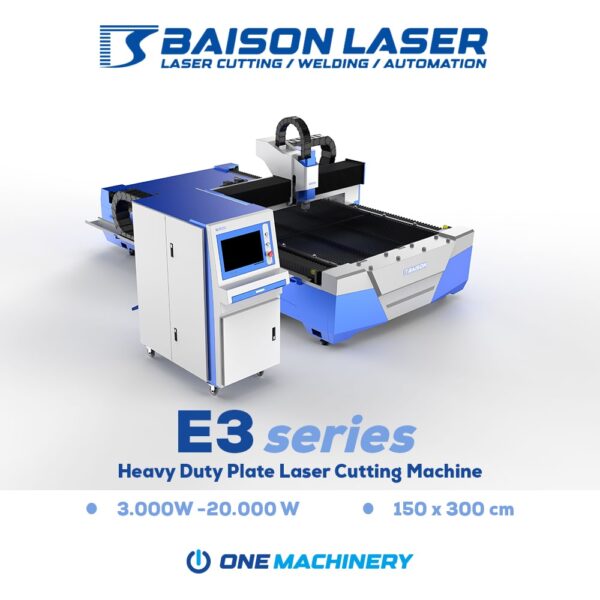 Mesin Laser Cutting Plat Heacy Duty E3 series Baison 5