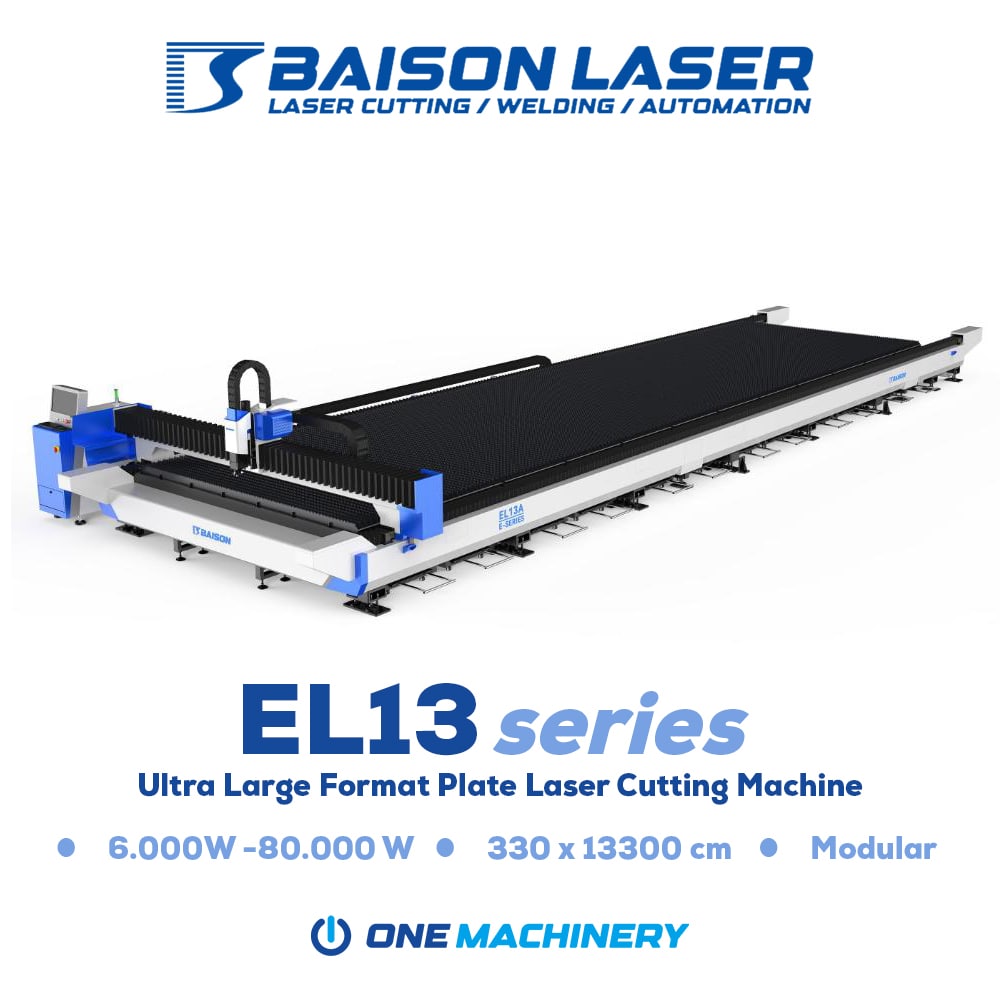 Mesin Laser Cutting Plat Ultra Large Format EL13 series Baison 3