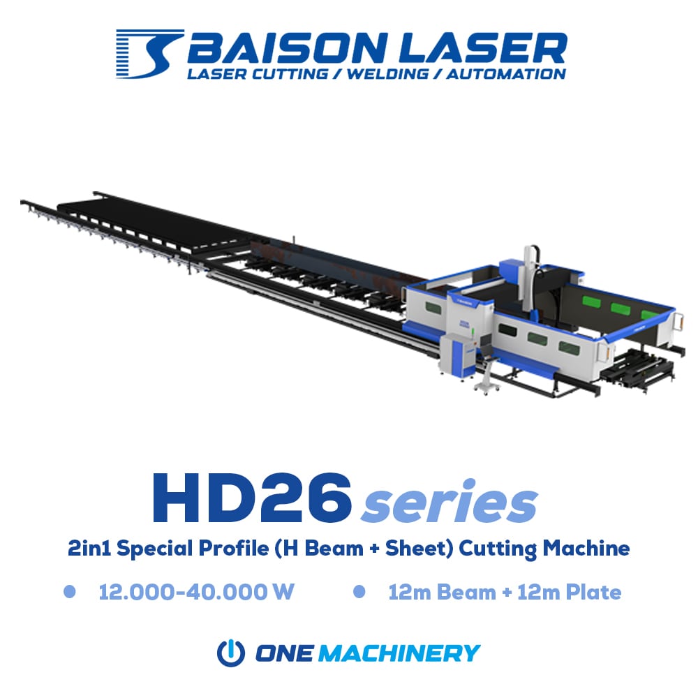 Mesin Laser Cutting Special Profile HD26 series Baison 3