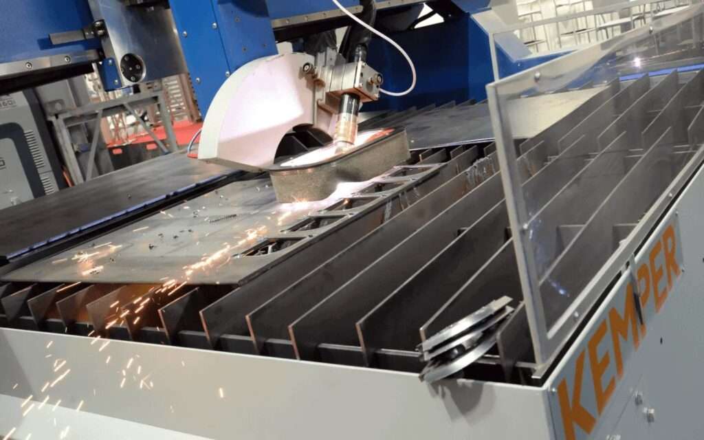 Mesin Fiber Laser Cutting Plat BAISON