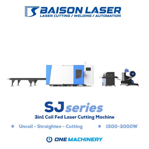 Mesin Laser Cutting 3in1 Coil Fed SJ series Baison