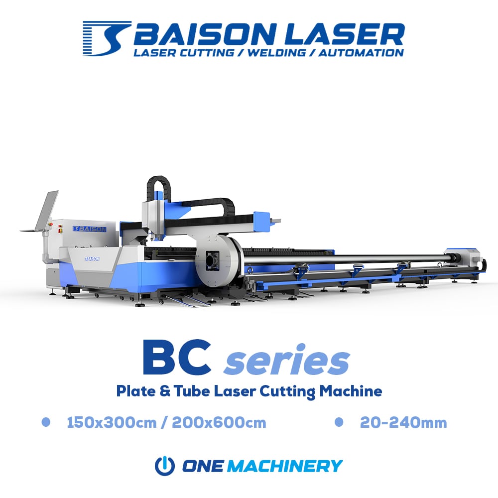 Mesin Laser Cutting Plate Tube BC series Baison