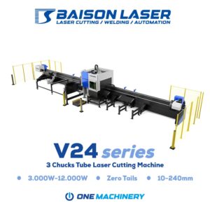 Mesin Laser Cutting Tube 3 Chucks V24 series Baison