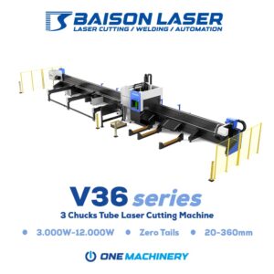 Mesin Laser Cutting Tube 3 Chucks V36 series Baison