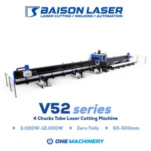 Mesin Laser Cutting Tube 4 Chucks V52 series Baison