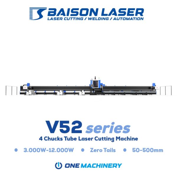 Mesin Laser Cutting Tube 4 Chucks V52 series Baison