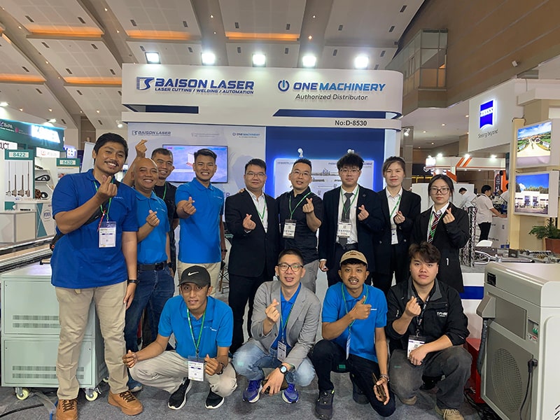 Pameran One Machinery Baison Laser MI24 Jakarta