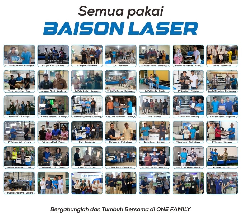 Semua Pakai Baison Laser