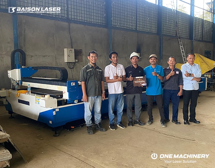 Customer Baison Laser Galangan Kapal di Samarinda