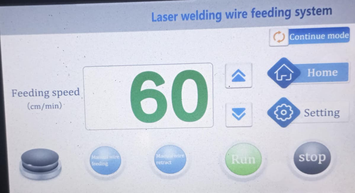 parameter wire feeder