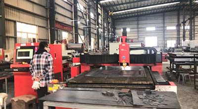 tahap produksi mesin laser cutting