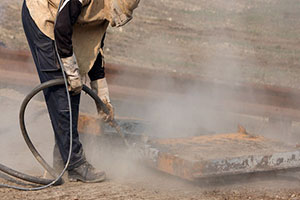 Sandblasting