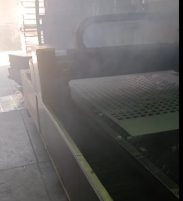 Asap pada Mesin Laser Cutting